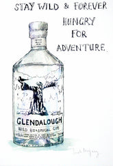 Drinks Gin - Glendalough Unframed